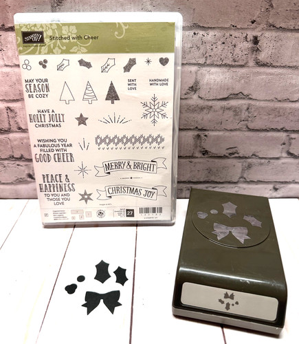 Stampin stitched with - up!,
