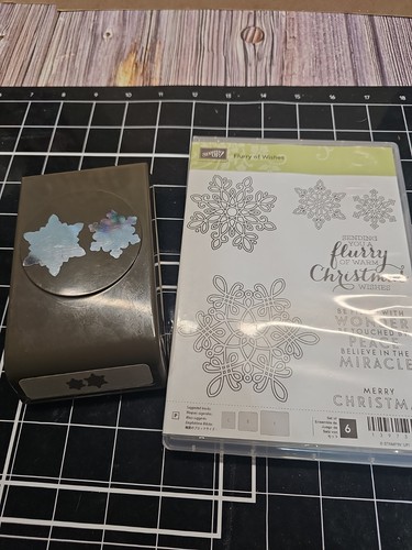 Stampin flurry of - flurry,