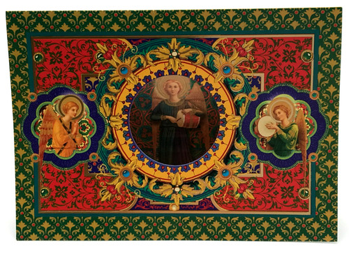 Scatola carte natale - 20,