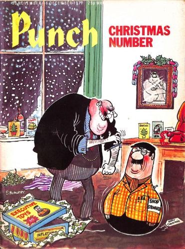 Punch christmas number 30 - number,