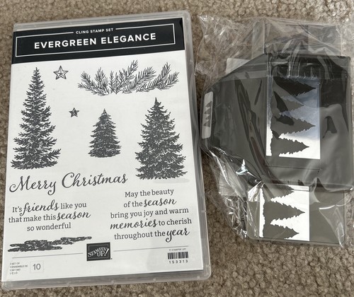Stampin stamp set evergreen - stamp,