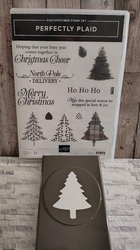 Stampin perfectly plaid - up,