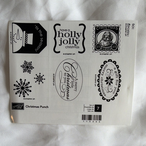Stampin christmas punch - stampin', up!