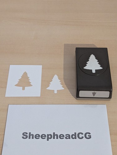 Stampin punzone albero - stampin',