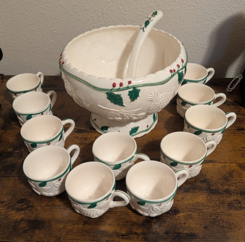 Vintage christmas holly berry - holly,