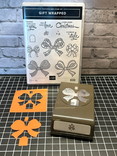 Stampin gift wrapped - stampin',