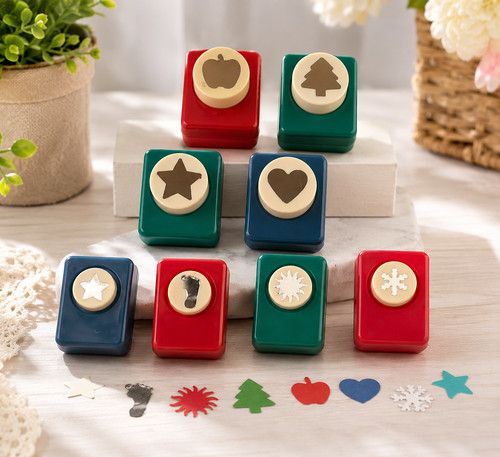 Carl paper punch christmas - paper,